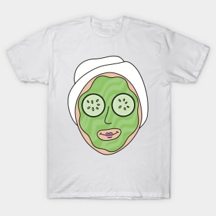 Spa Day Cucumber Mask T-Shirt